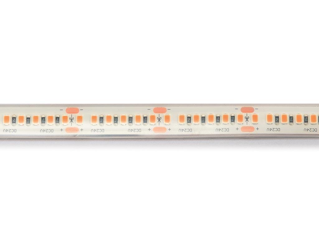 Flexibler LED-Streifen - weiß 2700K - 180 LEDs/m - 5 m - 24 V - IP68 - CRI90 - EtiamPro