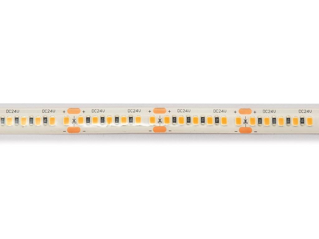 Flexibler LED-Streifen - weiß 3000K - 180 LEDs/m - 5 m - 24 V - IP61 - CRI90 - EtiamPro