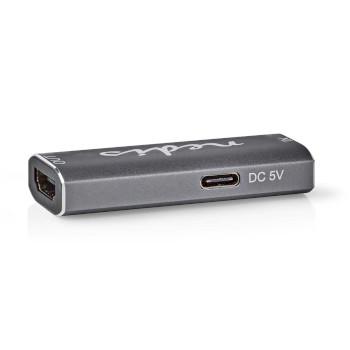 HDMI™ Repeater 25 m 8K@60Hz 0 Gbps Aluminium Anthrazit - Nedis