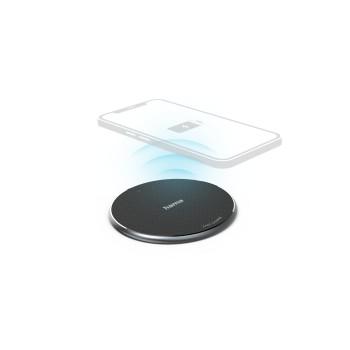 Wireless Charger QI-FC10, 10 W, drahtloses Smartphone-Ladepad, schwarz - Hama