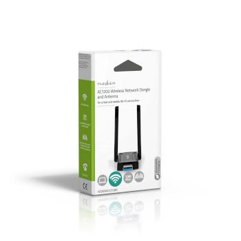 Netzwerk-Dongle Wi-Fi AC1200 2,4/5 GHz (Dual Band) USB3.0 - Nedis