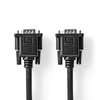 VGA-Kabel VGA Male VGA Female 15p Vernickelt Maximale Auflösung: - Nedis
