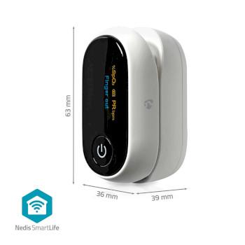 SmartLife Pulse Oximeter Bluetooth® OLED-Bildschirm - Nedis