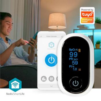 SmartLife Pulse Oximeter Bluetooth® OLED-Bildschirm - Nedis