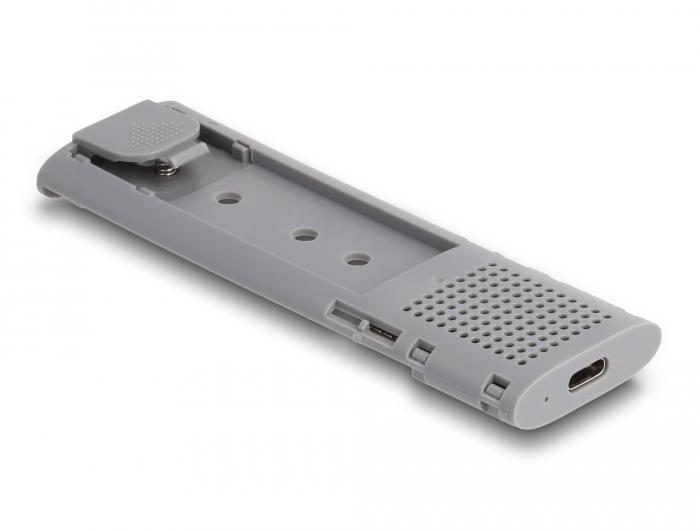 Delock externes USB Type-C™ Combo-Gehäuse für M.2 NVMe PCIe oder SATA