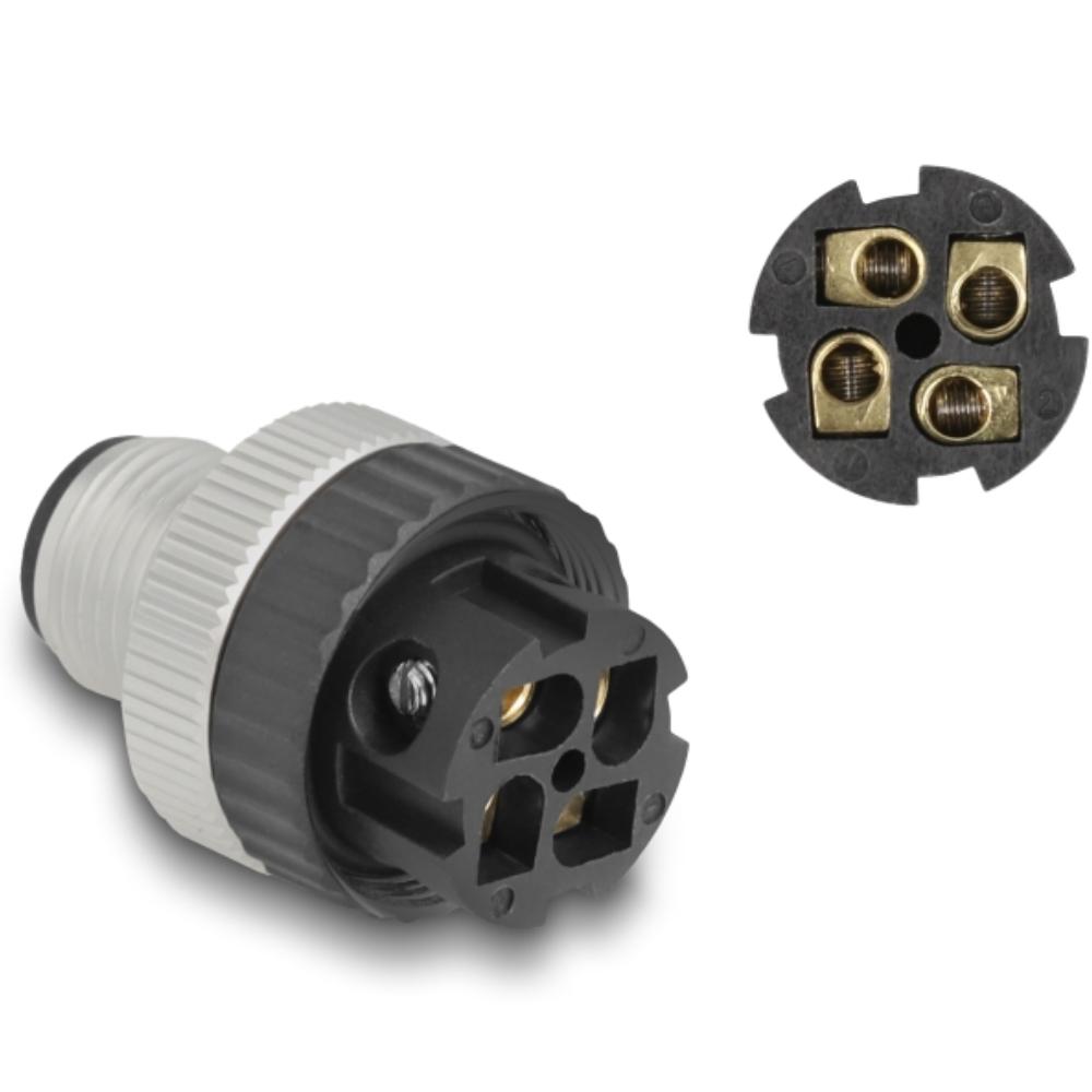 M12 Stecker - Delock