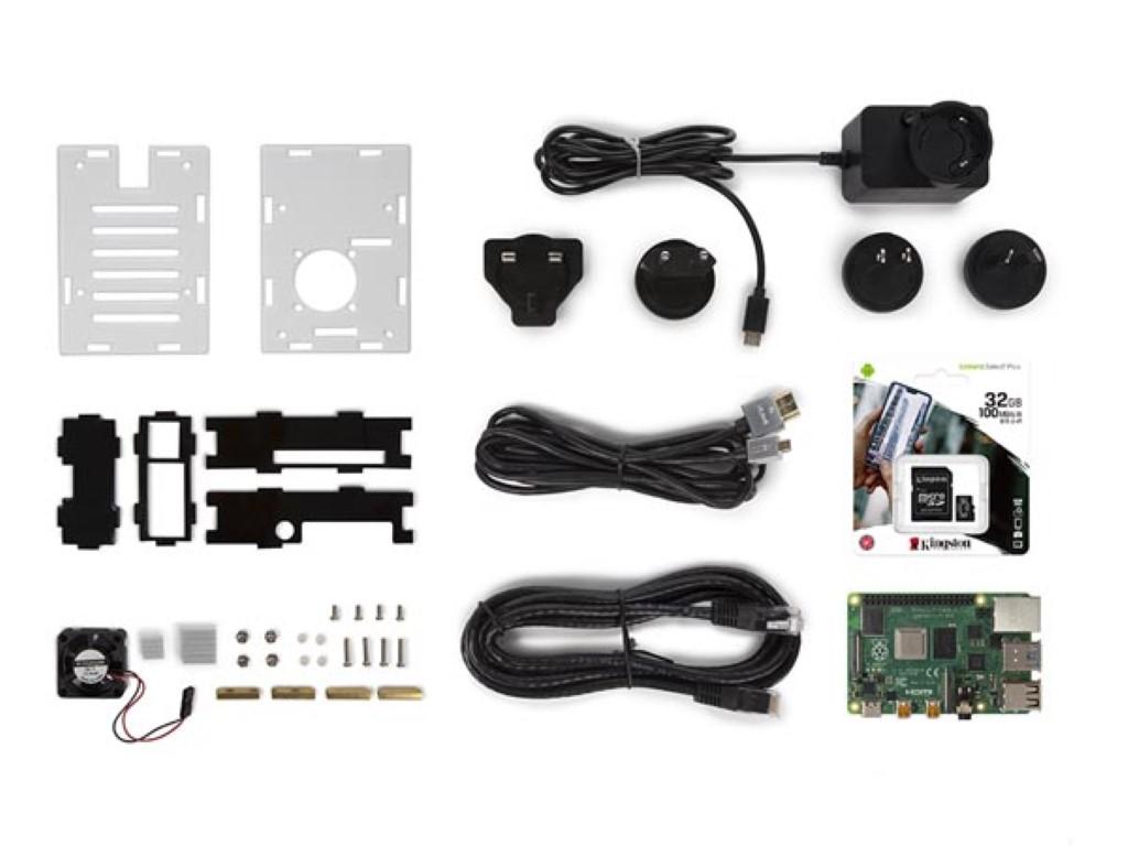 RASPBERRY PI® 4 STARTERKIT (4 GB) MIT KÜHLGEHÄUSE - Whadda