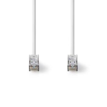 Cat 8.1 Netzwerkkabel S/FTP RJ45 Stecker RJ45 Stecker 1,00 m Rund - Nedis