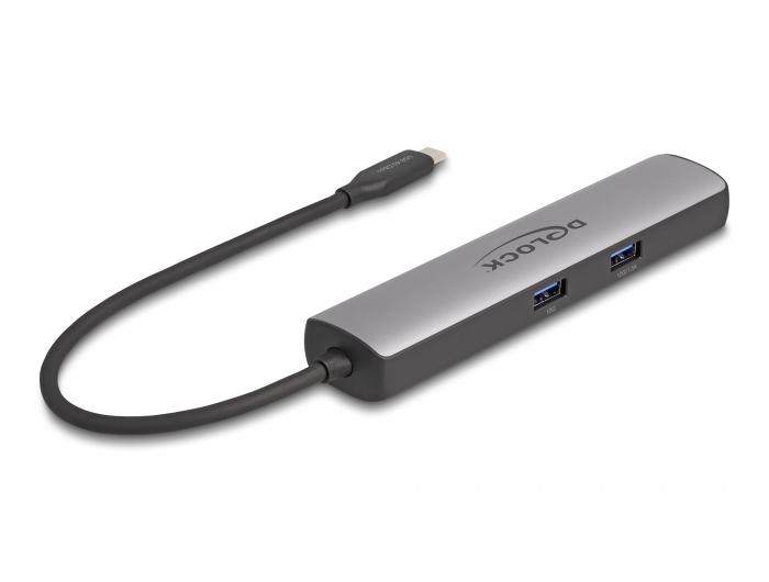 Delock USB 40 Gbps Dockingstation, HDMI, USB 10 Gbps.