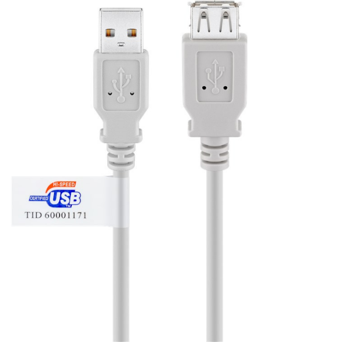 USB 2.0-Verlängerungskabel - Goobay