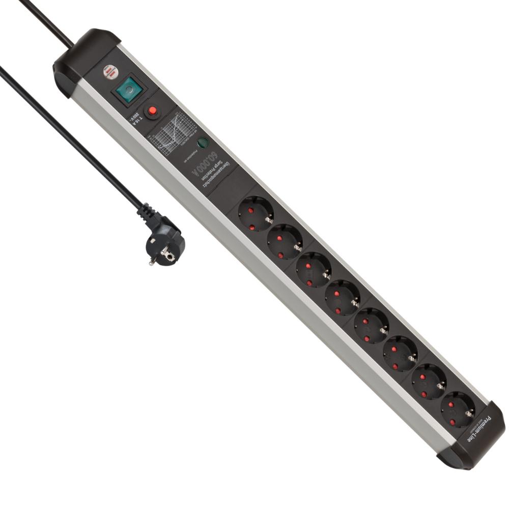Brennenstuhl Steckdosenleiste Premium-Protect-Line 8-fach 3m - Brennenstuhl