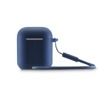 Schutzhülle Fantastic Feel für AirPods Ladehülle 1. Gen./2. Gen., blau - Hama