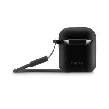 Schutzhülle Fantastic Feel für AirPods Ladehülle 1. Gen./2. Gen., schwarz - Hama