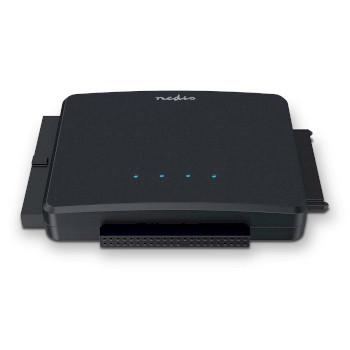 Festplattenadapter USB 3.2 Gen1 2,5 / 3,5  IDE + SATA Netzteil - Nedis