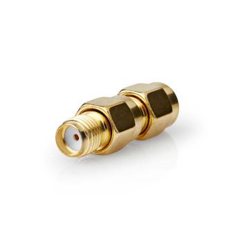 SMA-Adapter SMA Stecker umgekehrte Polarität SMA Buchse Vergoldet 50 - Nedis