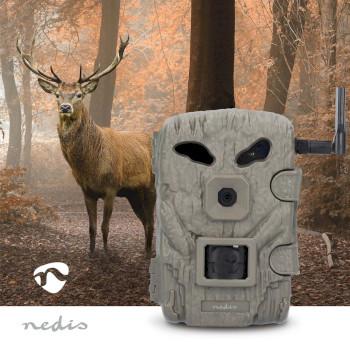 Wildkamera 1080p@30fps 30,0 MPixel 2 MPixel CMOS IP66 Schwarz - Nedis