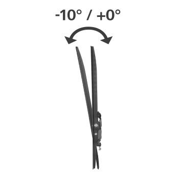 TV-Wandhalterung, schwenkbar, 165 cm (65) bis 35 kg, Wandabstand 2,8 cm - Hama