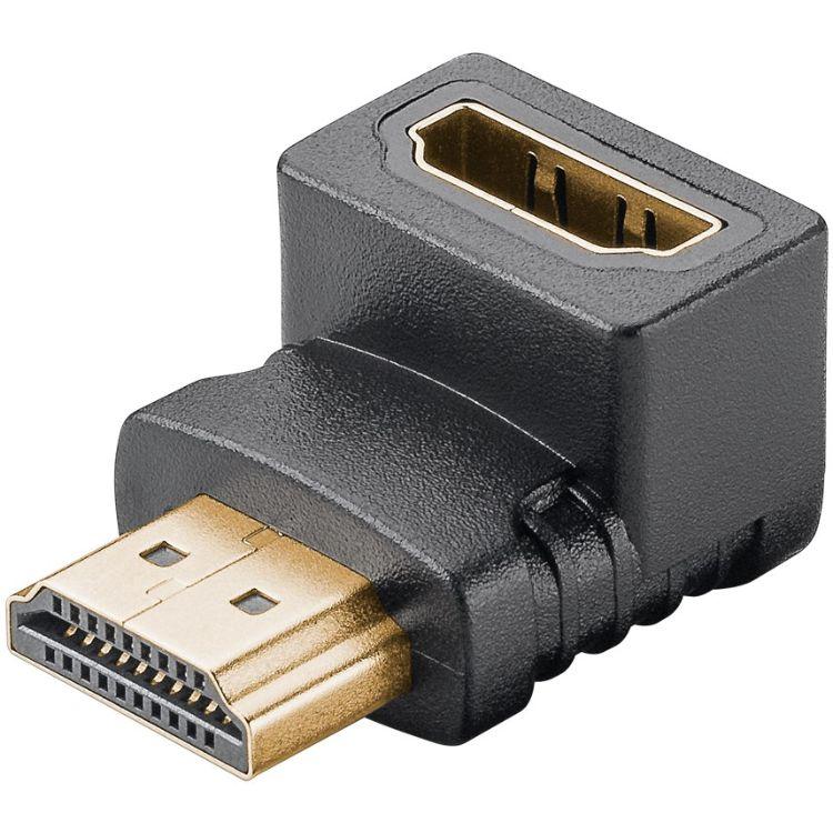 HDMI™-Winkeladapter 270, vergoldet (8K@60HZ)