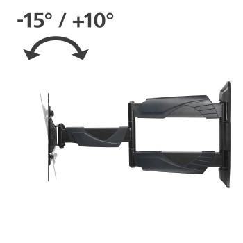 TV-Wandhalterung, drehbar, schwenkbar, ausziehbar, 165 cm (65) bis 35 kg - Hama
