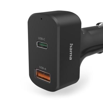Universaler USB-C-Auto-Notebook-Netzadapter, Power Delivery (PD), 5-20V/65W - Hama