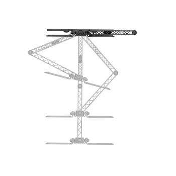 TV-Wandhalterung, drehbar, schwenkbar, extra flach, 122 cm (48) bis 25 kg - Hama