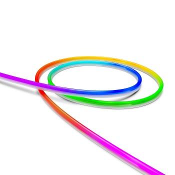 LED-Stripe Neon, RGB, WiFi-Lichtband Außen, IP44, Musikmodus, 5 m - Hama