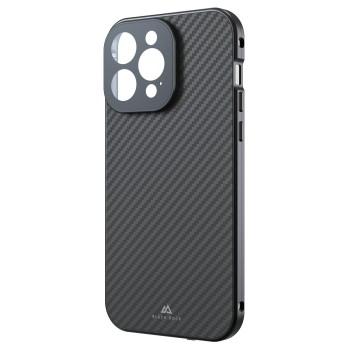 360 Glas Cover für Apple iPhone 15 Pro Max, Echtcarbon, - Black Rock