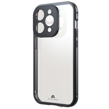360 Glas Cover für Apple iPhone 15 Pro, schwarz, - Black Rock