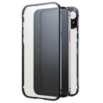 360 Glas Cover für Apple iPhone 15 Plus, schwarz - Black Rock