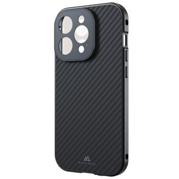360 Glas Cover für Apple iPhone 15 Pro, Echtcarbon, - Black Rock