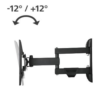 TV-Wandhalterung, drehbar, schwenkbar, ausziehbar, 122 cm (48) bis 25 kg - Hama