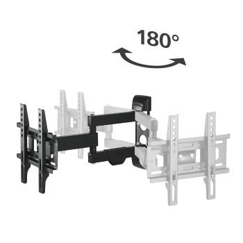 TV-Wandhalterung, drehbar, schwenkbar, ausziehbar, 122 cm (48) bis 25 kg - Hama