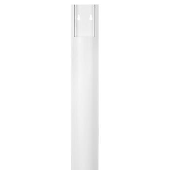Kabelkanal, selbstklebend, halbrund, 100 x 7 x 2,1 cm, PVC, weiß - Hama
