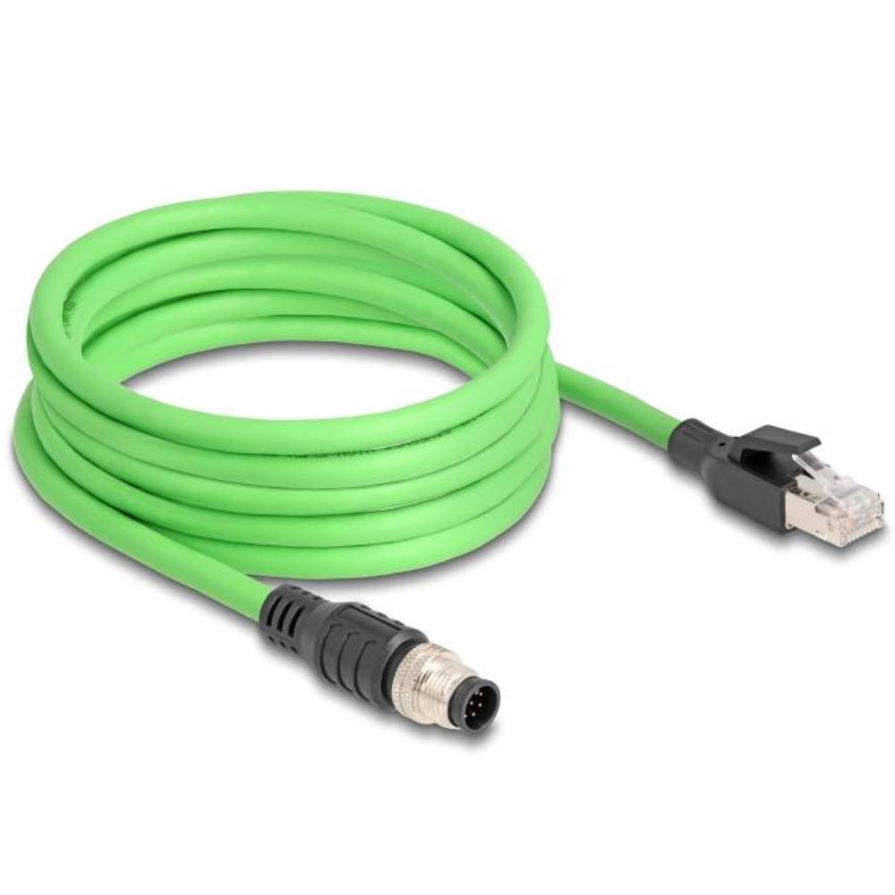 M12 zu RJ45 Kabel - Delock