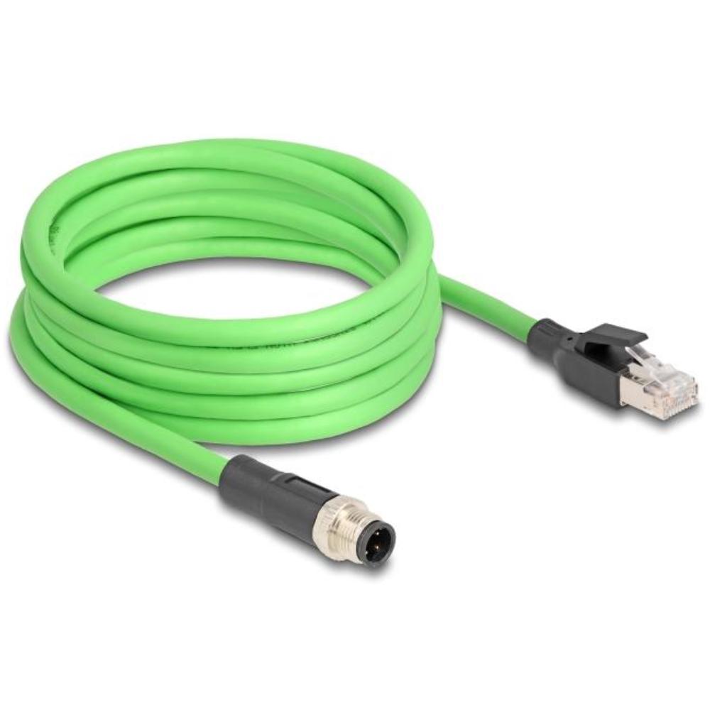M12 zu RJ45 Kabel - Delock