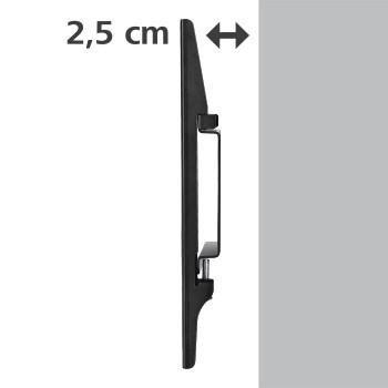 TV-Wandhalterung, fest, 117 cm (46) bis 25 kg, Wandabstand 2,5 cm - Hama