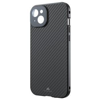 360 Glas Cover für Apple iPhone 15 Plus, Echtcarbon - Black Rock