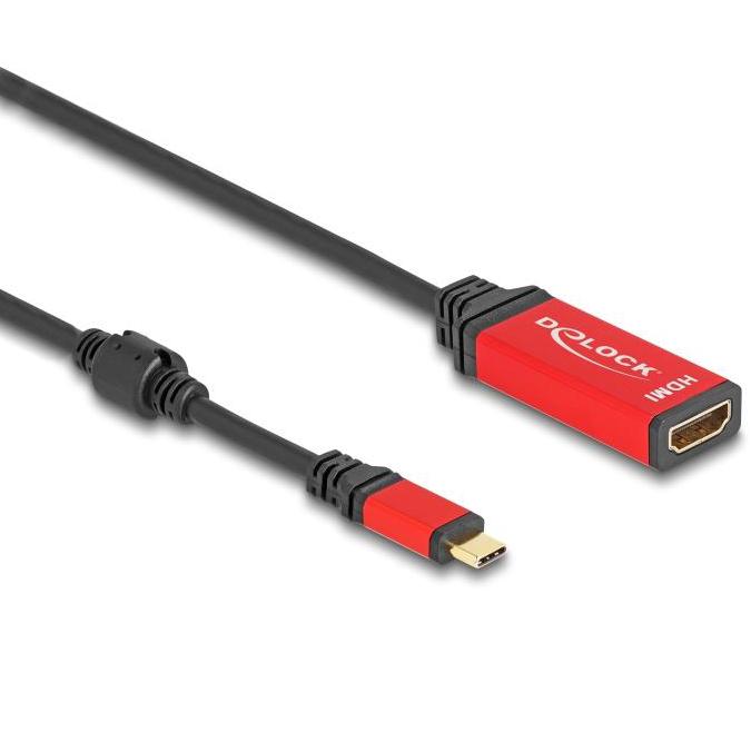 Delock USB Type-C™ zu HDMI Adapter (DP Alt Mode) 8K 60 Hz mit HDR Funktion