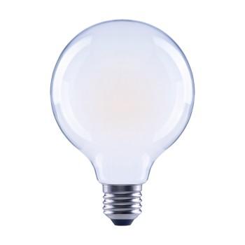 LED-Glühfaden, E27, 806lm ersetzt 60W, Glühbirne G95, matt, warmweiß - Xavax