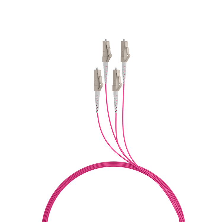 Trunkkabel U-DQ(ZN)BH OM4 4G (1x4) LC-LC 110m Dca LSZH - EFB
