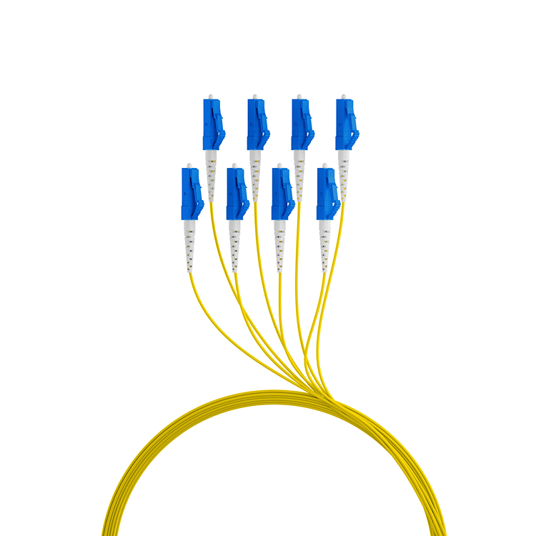 Trunkkabel U-DQ(ZN)BH OS2 8E (1x8) LC-LC 130m Dca LSZH G657A1 - EFB