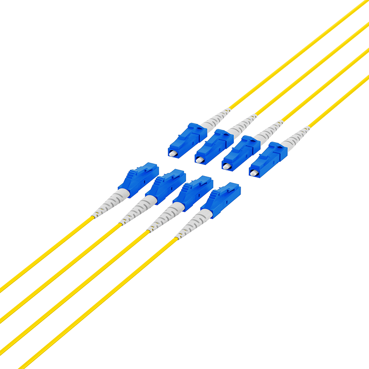 Trunkkabel U-DQ(ZN)BH OS2 8E (1x8) LC-LC 130m Dca LSZH G657A1 - EFB