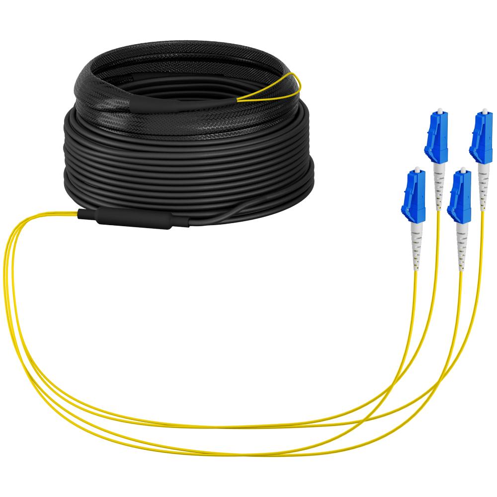 Trunkkabel U-DQ(ZN)BH OS2 4E (1x4) LC-LC 20m Dca LSZH G657A1 - EFB