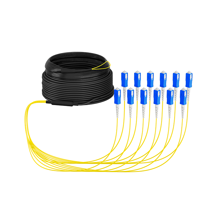 Trunkkabel U-DQ(ZN)BH OS2 12E (1x12) SC-SC 20m Dca LSZH G657A1 - EFB