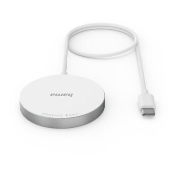 Wireless Charger MagCharge FC15, 15 W, kabellos für Apple iPhone, weiß - Hama