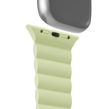 Magnetarmband Fantastic Feel für Apple Watch 38/40/41mm, grün/beige - Hama