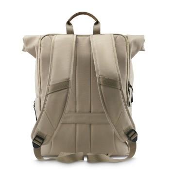 Laptop-Rucksack Silvan, Rolltop, robust, bis 41 cm (16,2), beige - Hama