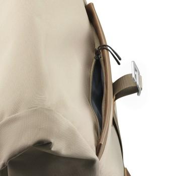 Laptop-Rucksack Silvan, Rolltop, robust, bis 41 cm (16,2), beige - Hama