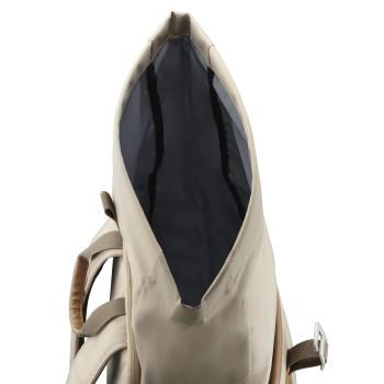 Laptop-Rucksack Silvan, Rolltop, robust, bis 41 cm (16,2), beige - Hama