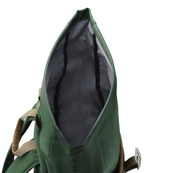 Laptop-Rucksack Silvan, Rolltop, robust, bis 41 cm (16,2), grün - Hama